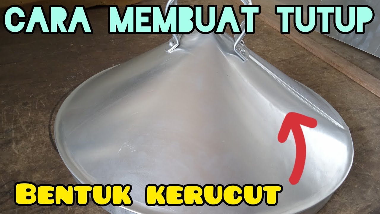 Cara membuat tutup bentuk kerucut @zonamotekar7661