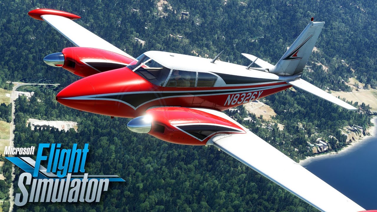 Milviz/Shrike Simulations  Twin Comanche First Look Review! - MSFS