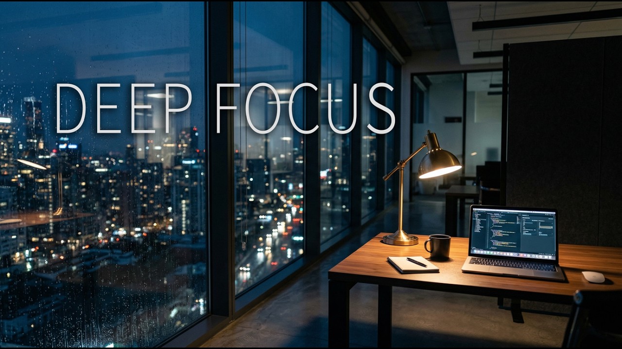 Late Night Office — Deep Focus Music