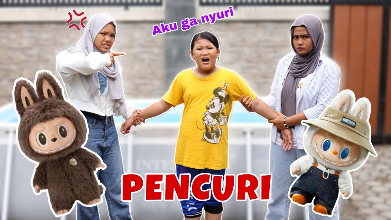 CHIKA DITUDUH MENCURI LABUBU | CHIKAKU CHANNEL