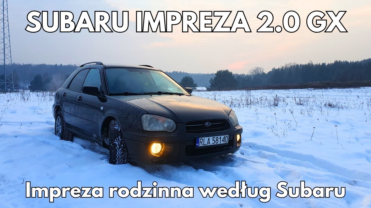 Impreza rodzinna według Subaru – Impreza 2.0 GX