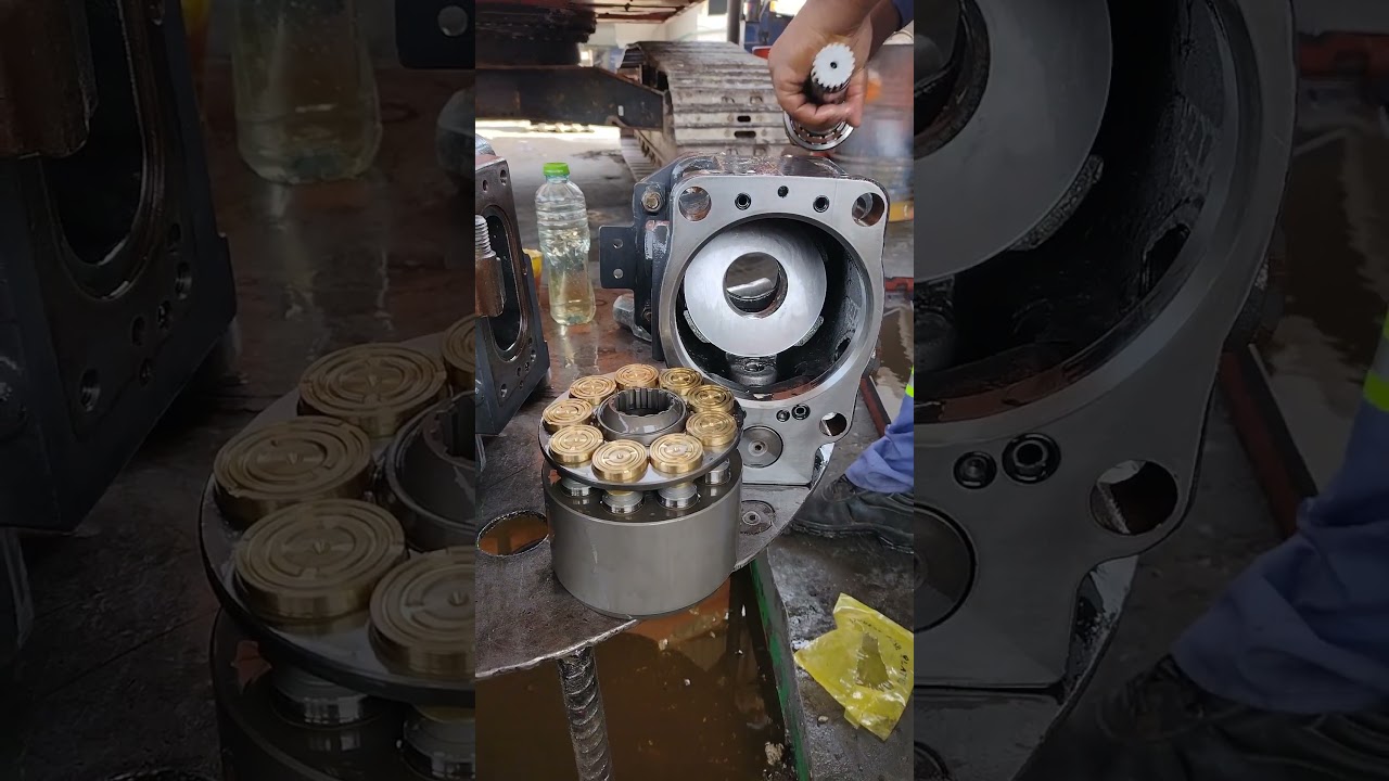 How to Assemble axial piston pump?