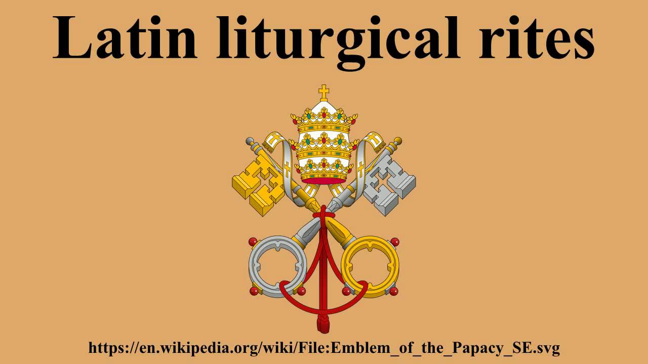 Latin liturgical rites