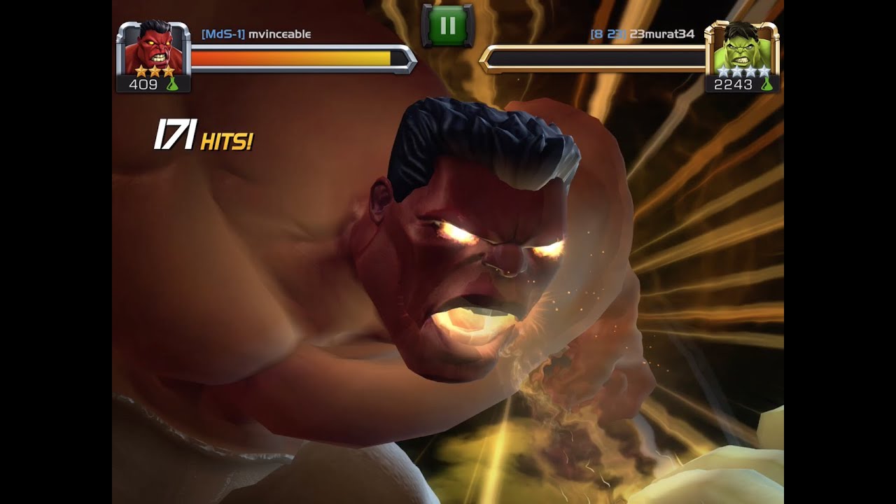 Red Hulk Unboxing and Duel vs. Green Hulk | Marvel Contest of Champions