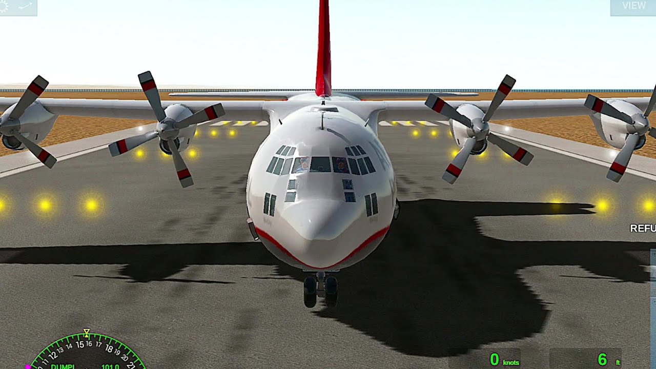 RS138-AP | Extreme landings | Dubai airport