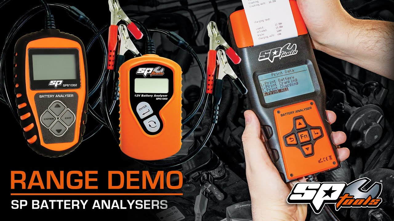 SP TOOLS - BATTERY ANALYSERS - PRODUCT DEMONSTRATION
