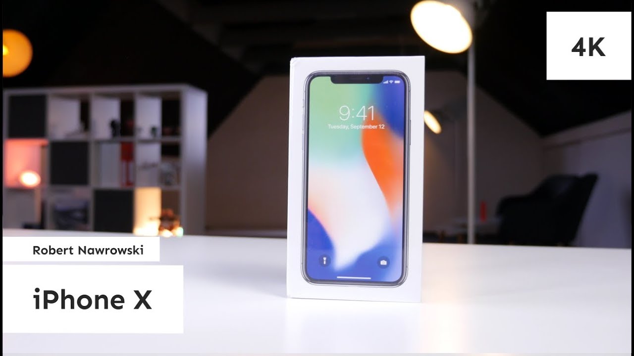 iPhone X Rozpakowanie i konfiguracja | Robert Nawrowski