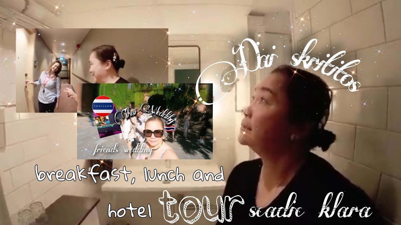 Breakfast, Lunch and hotel tour. - Scandic Klara hotel. / Dai Skrititos