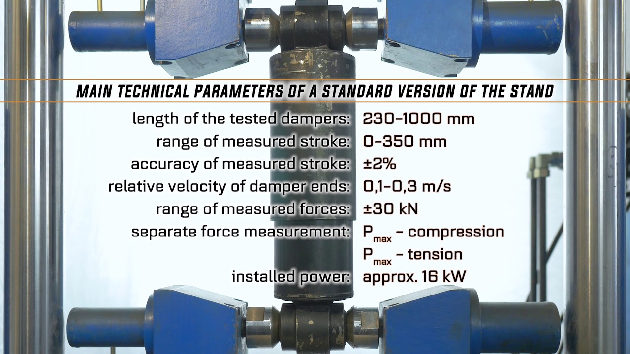 Damper Test Stand
