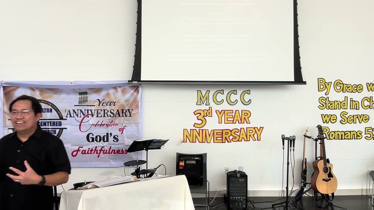 Stones of Remembrance. Joshua 4 (MCCCSundayWorship): March 8, 2026