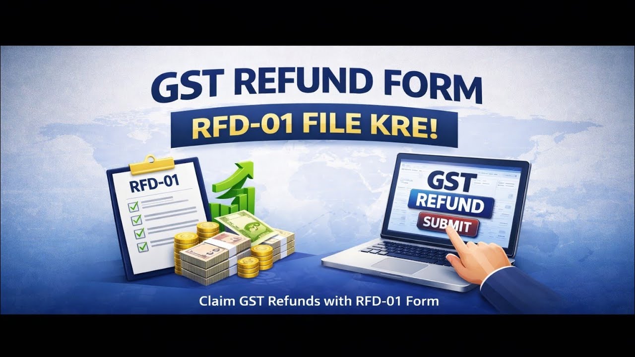 GST Refund Claim Kare RFD-01 Se | Complete Guide 2026.