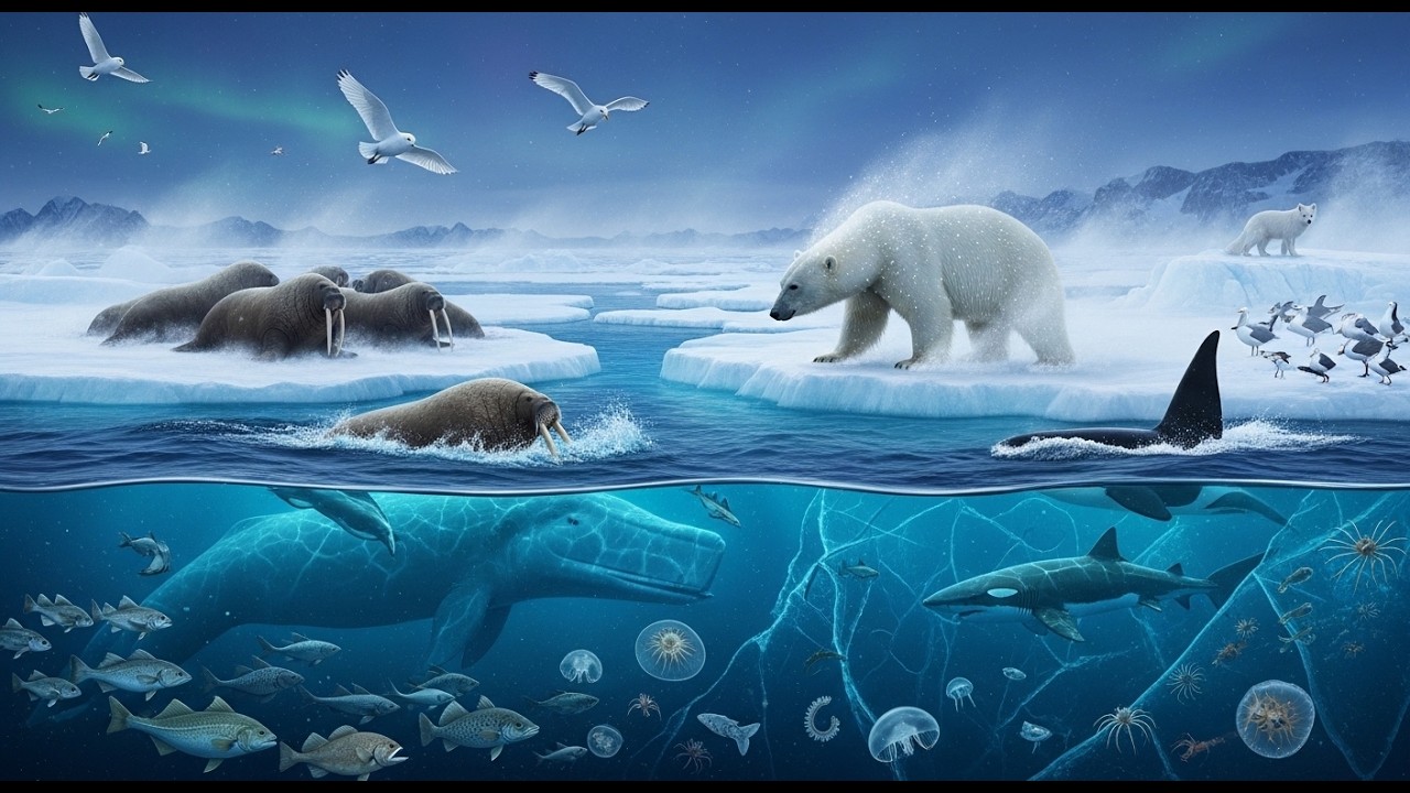 You Can't See Them — The Hidden Creatures of the Arctic Ocean | 4K Documentary