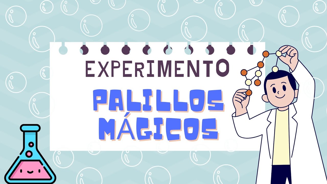 Experimento: Palillos Mágicos - [Estrella con mondadientes] - Ciencia para niños.