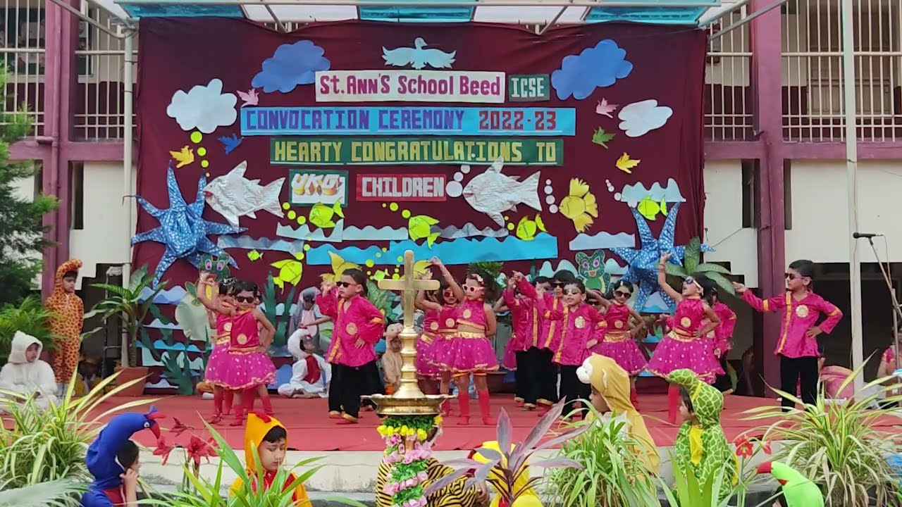 Convocation Day Celebration in St. Ann's School, Beed