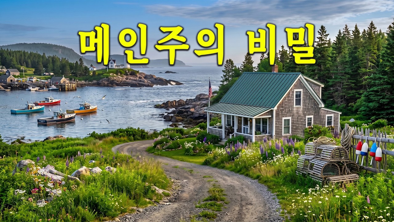 메인주 | 미국 북동부의 가장 아름다운 비밀 | 4K 여행 다큐멘터리