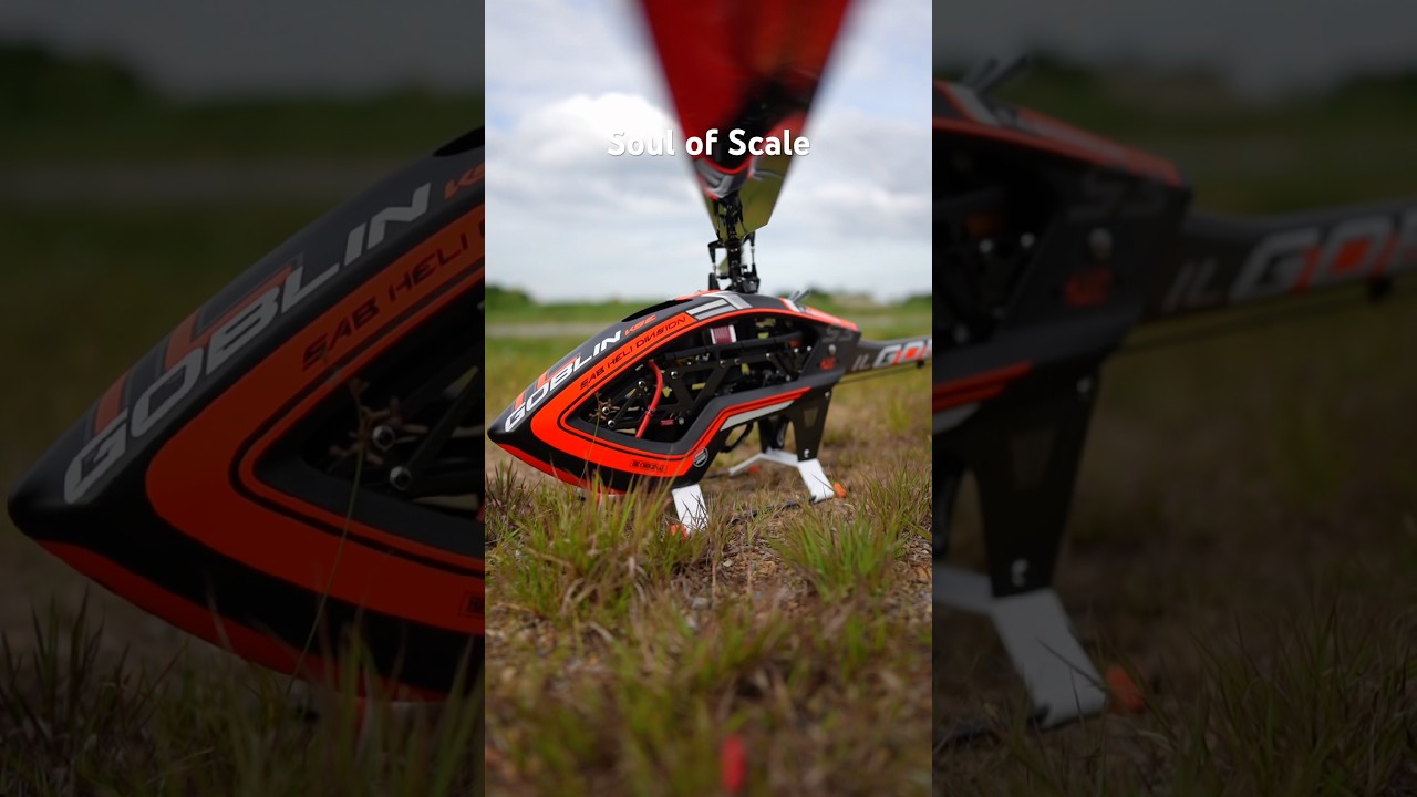 Aerobic RC Helicopter from SAB Heli Division #soulofscalerc #rc #toys #drone