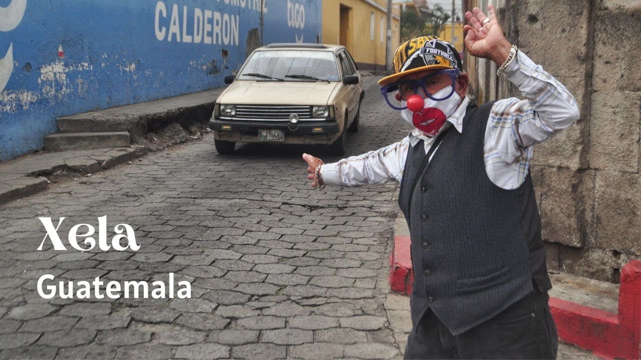Walking around Xela (Quetzaltenango) City in Guatemala