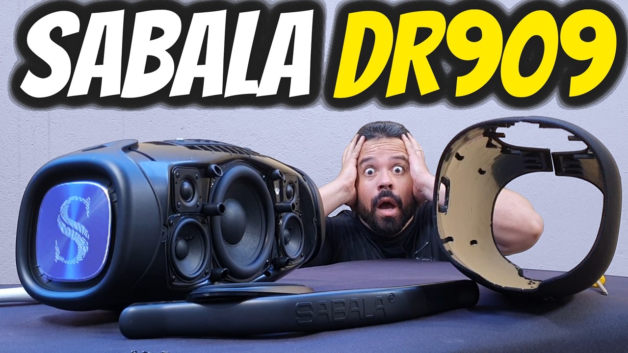 🟢💥 FIZ OQUE NINGUEM AINDA FEZ com a Sabala DR-909! Unboxing e Primeiras impressões e ela desmontada!