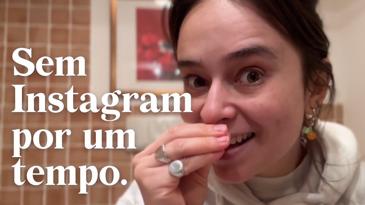 Porque resolvi ficar um tempo sem Instagram?