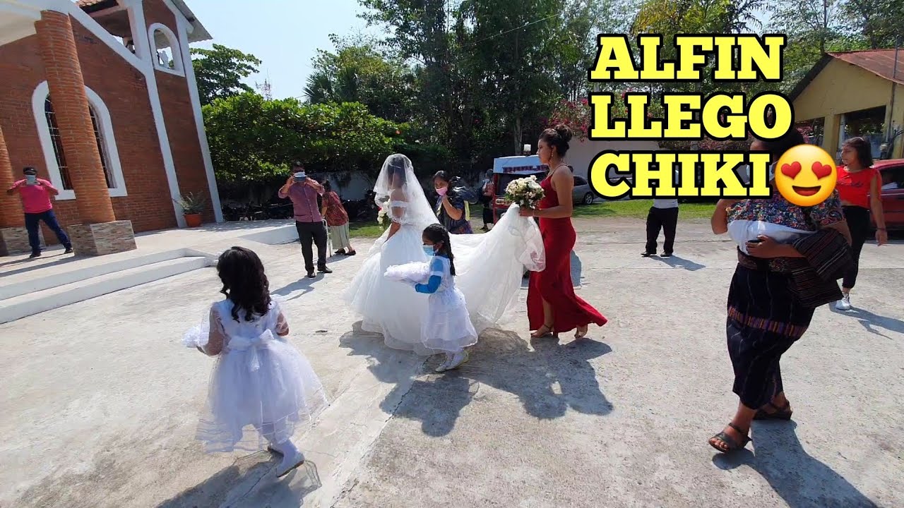 CHIKI POR FIN LLEGA ALA IGLESIA😱EL NOVIO LA RECIBE🤵👰COMIENZA LA BODA
