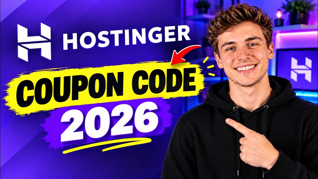 Hostinger Coupon Code 2026 🔥 | Latest Hostinger Promo Code, Discount & Special Hosting Deal