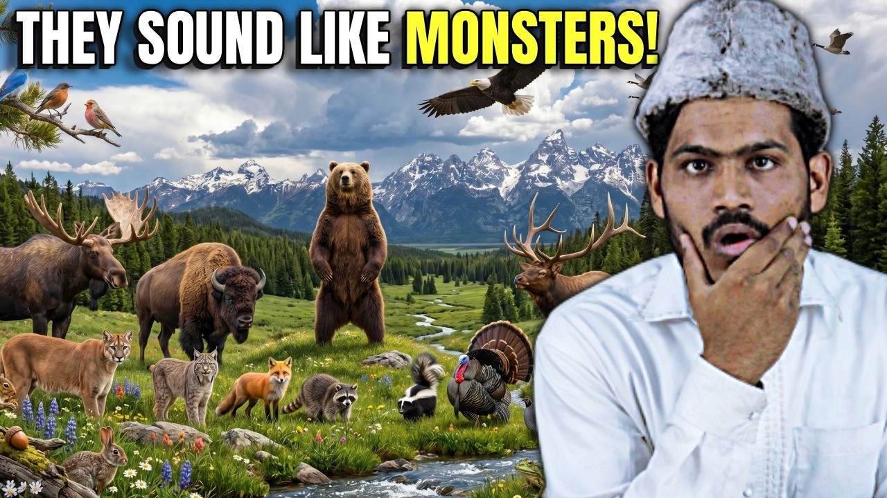Villagers React: Animals of North America (Voices and Sounds)