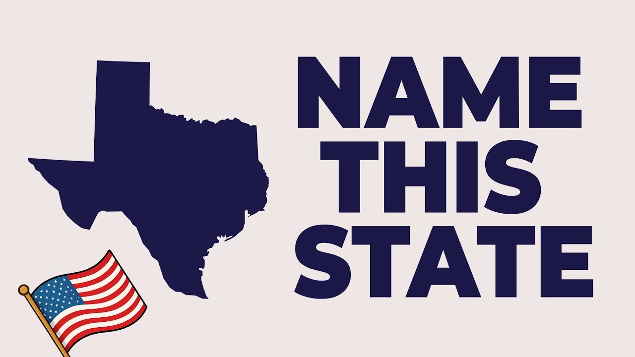 Name the State From Its Shape! (50-State Quiz)