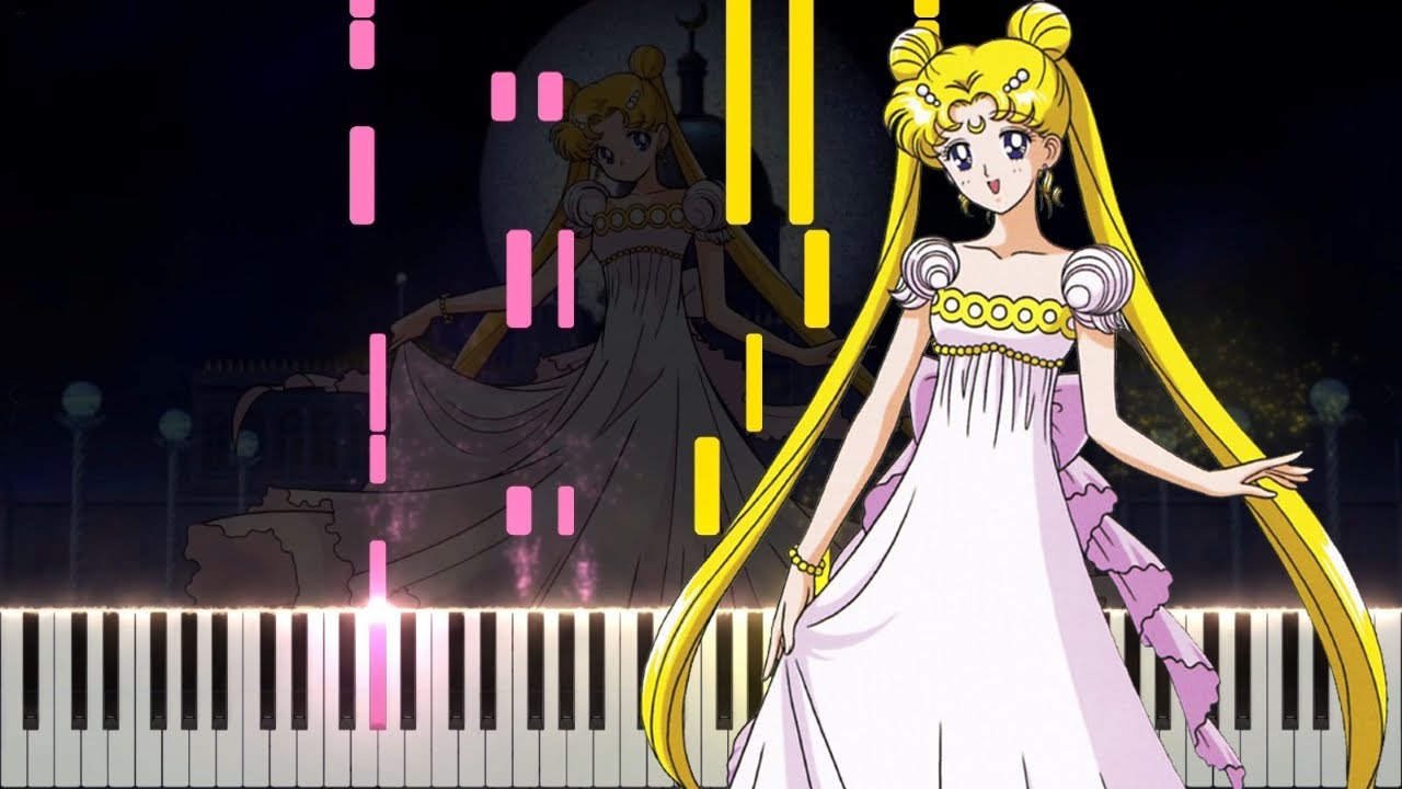 Princess Moon プリンセス・ムーン - Piano Solo Arrangement - Sailor Moon ED2 美少女戦士セーラームーン