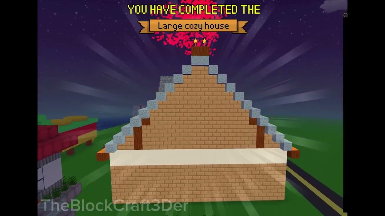 Block Craft 3D gameplay | Large Cozy House 