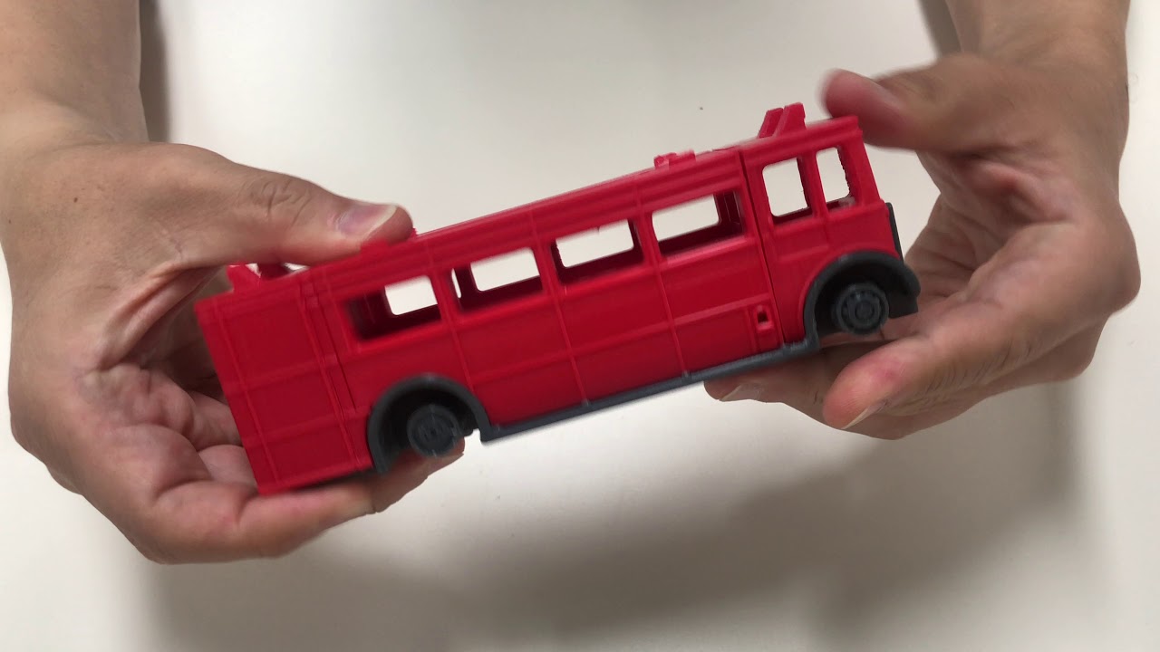 Foldable double deck bus print on ender 3