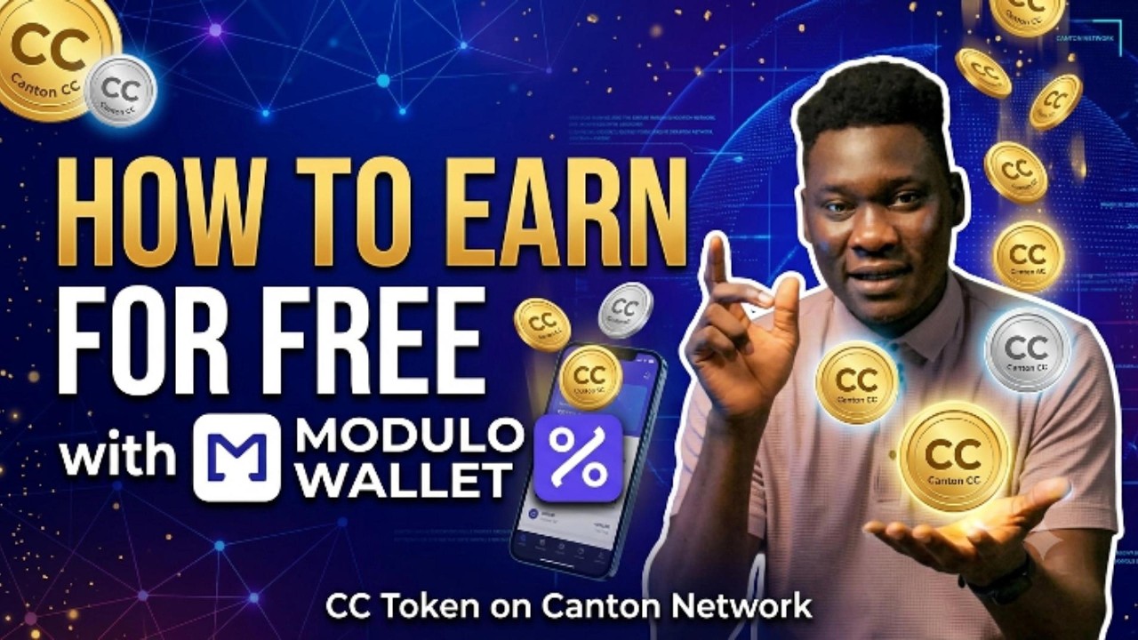 How To Earn Free CC (Canton Coin) For Free With Modulo Wallet. (Canton Series).