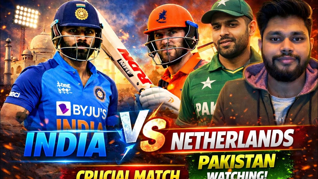 India vsNetherland | pakistan भो*वाला देखता रहा|| #india #bcci  #indvsnetherland #t20worldcup #viral