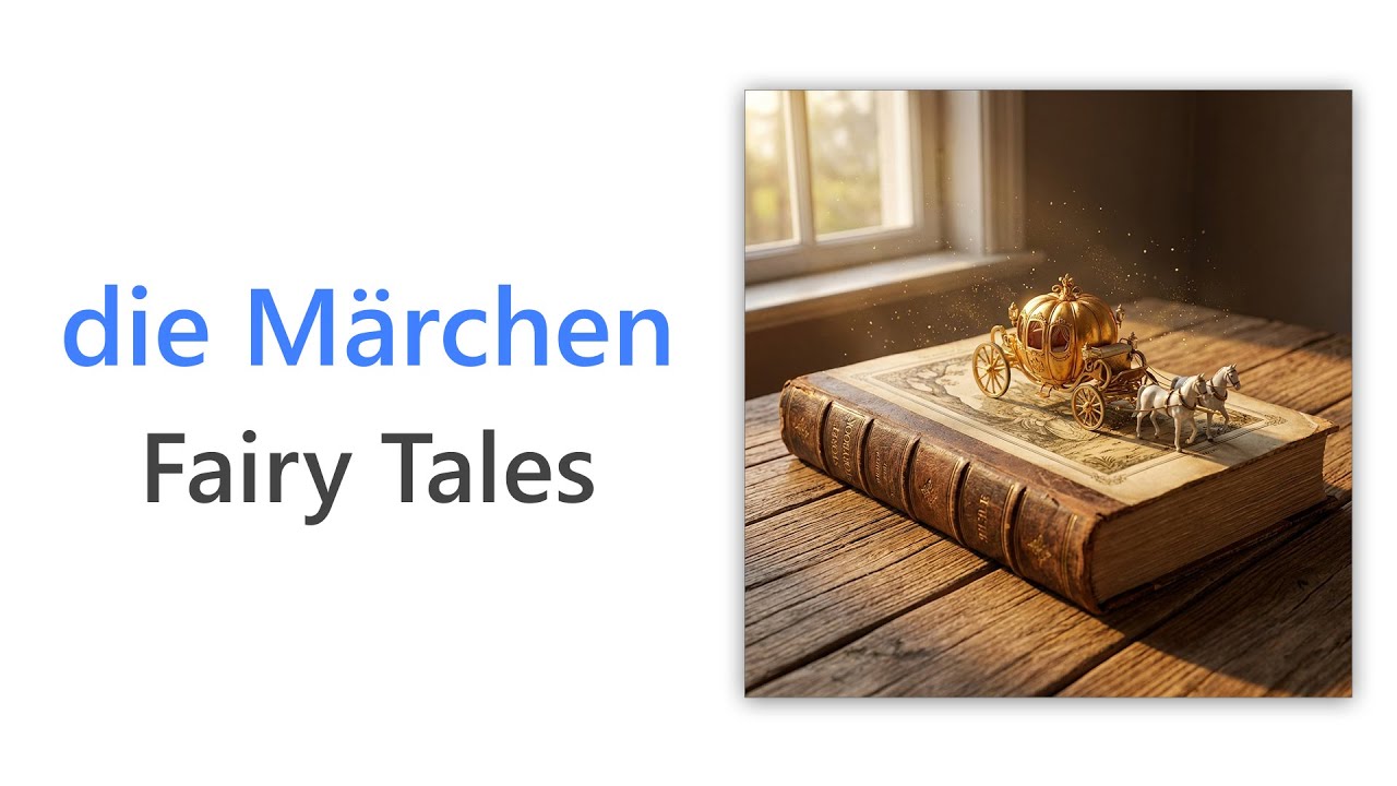 59 German Words for Fairy Tales | A2 German Vocabulary