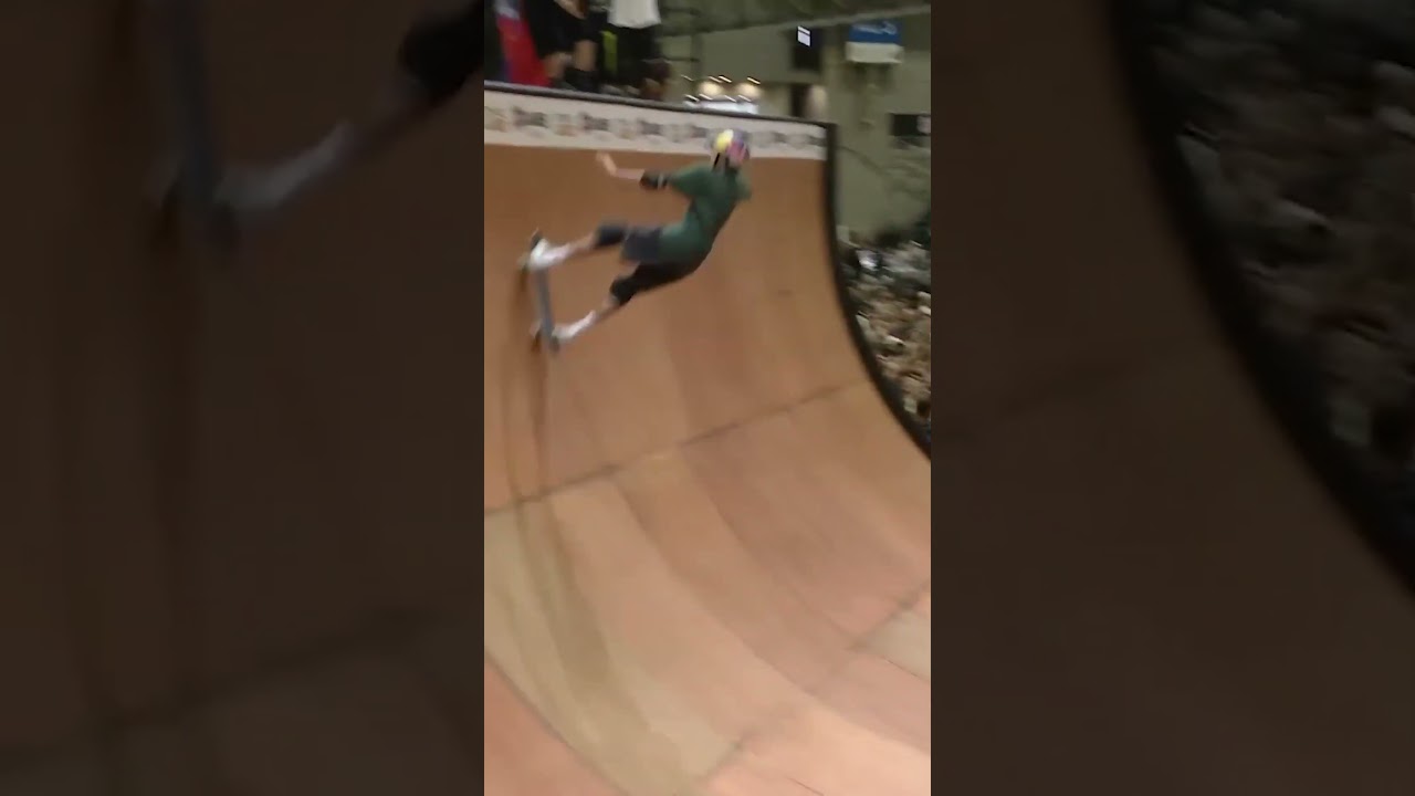 Gui Khury lands WORLDS FIRST Kickflip Body Varial 900 at #XGames Chiba 2024!
