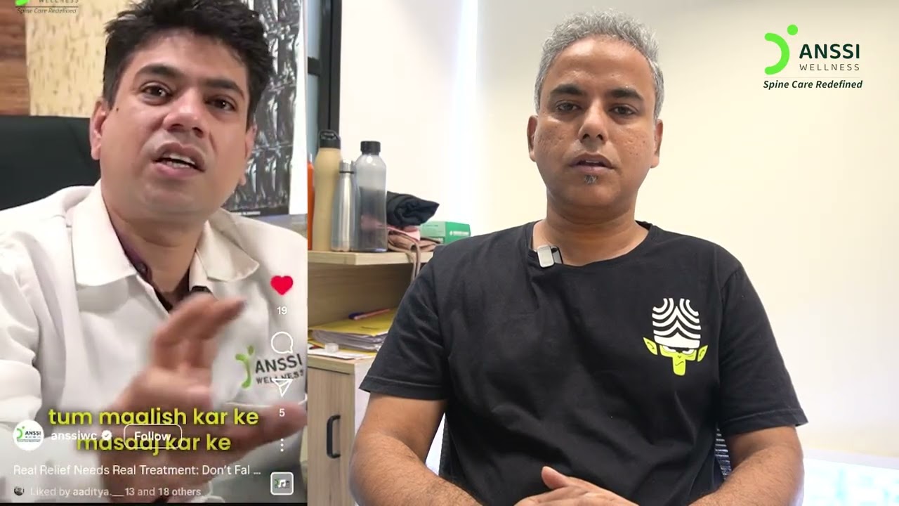From Slipped Disc to Pain-Free Living | Mr. Sagar Raskar’s Recovery Story at ANSSI Wellness