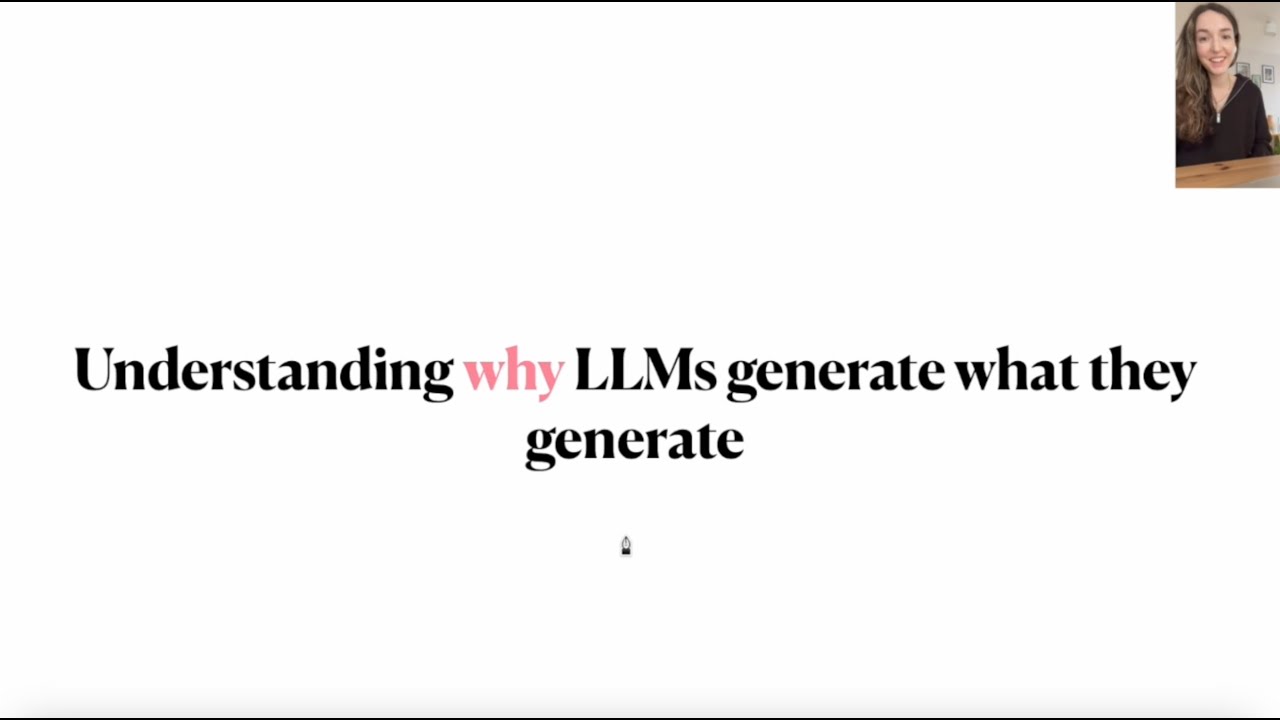 Influence functions for large language models - why LLMs generate what they generate