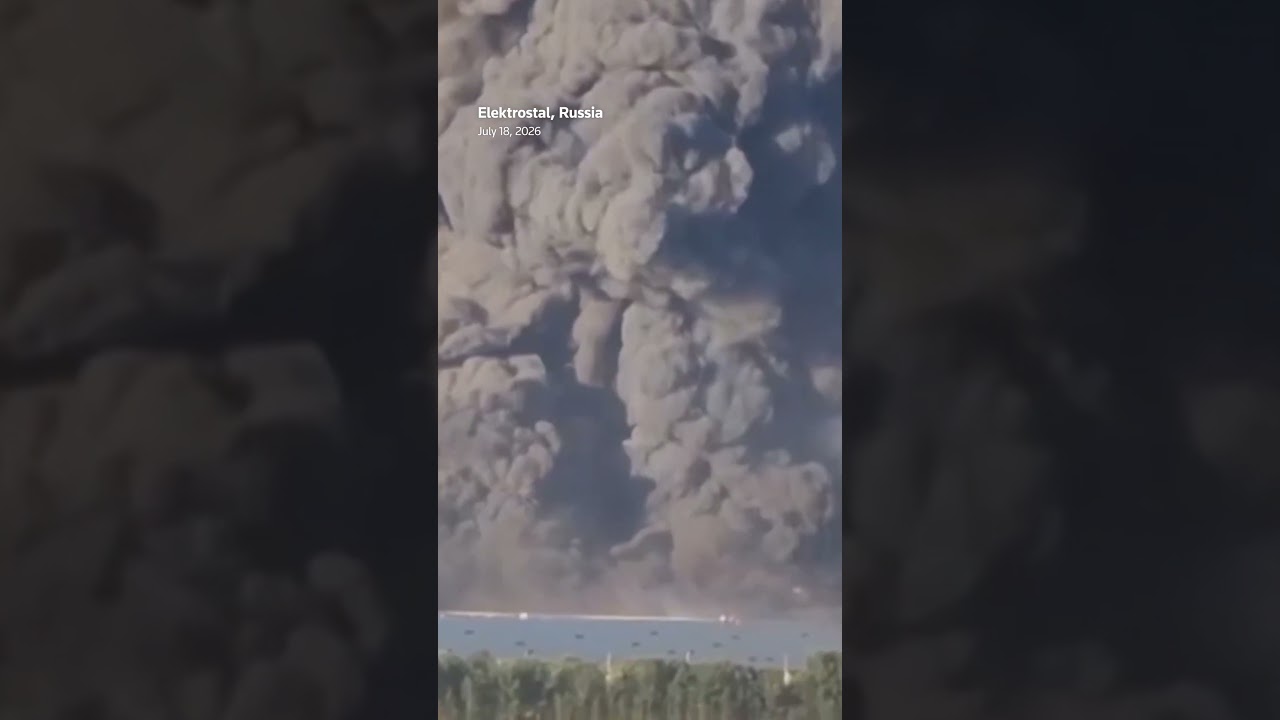Smoke rises from Moscow warehouse after Ukrainian drone attacks