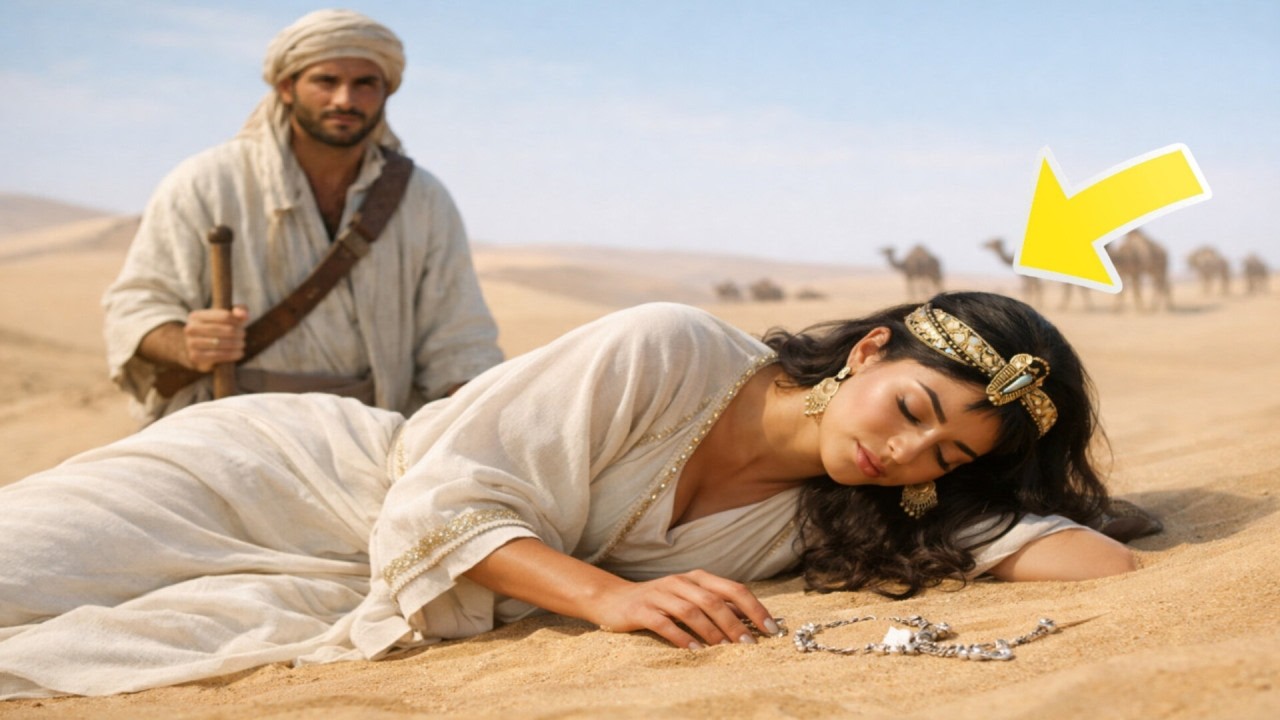تاهت في الصحراء مع طفلها فأنقذها راعي إبِل.. لكن قلادتها كشفت سر جريمة عمرها 20 عاما!