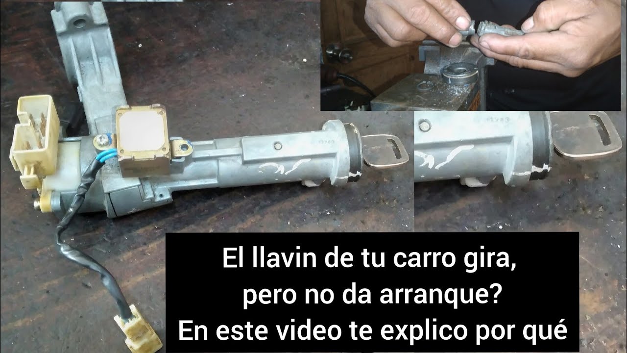 EL LLAVIN DE TU CARRO GIRA PERO NO DA ARRANQUE? POSIBLEMENTE ÉSTE QUEBRADO #llave #ROSENDOCERRAJERO