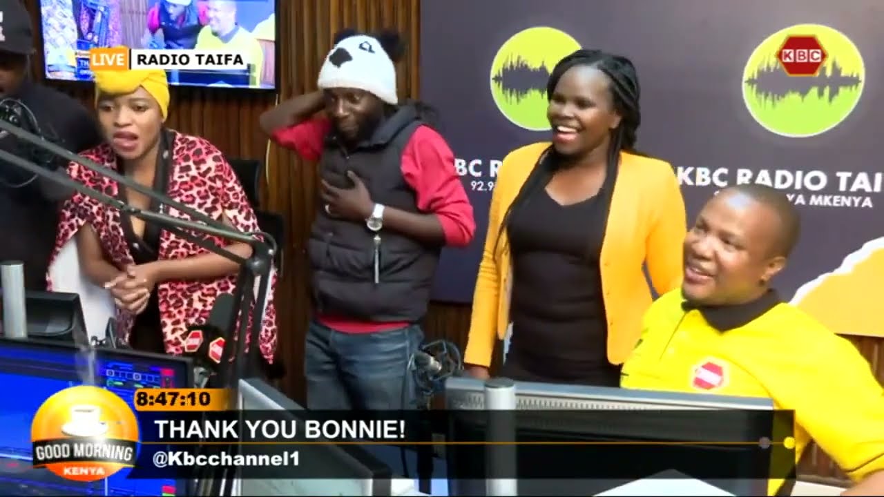 Radio Taifa presenters bid farewell to Bonnie Musambi || Good Morning Kenya