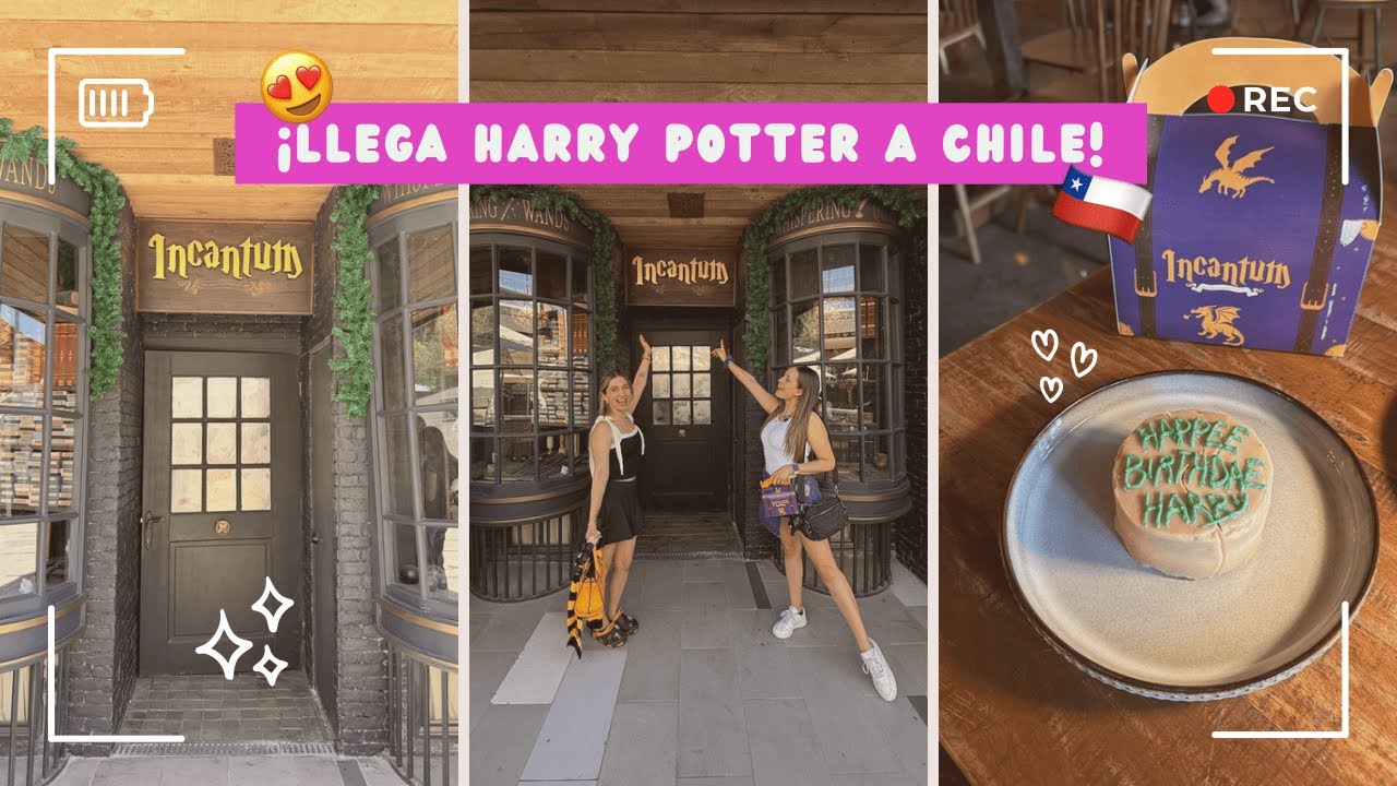 FUIMOS A INCANTUM! El nuevo restaurant temático inspirado en Harry Potter 🇨🇱