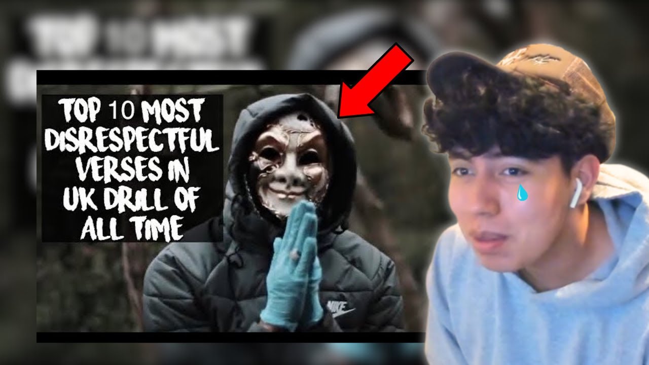 AMERICAN TEEN REACTS TO TOP 10 MOST DISRESPECTFUL VERSES IN UK DRILL OF ALL TIME (Part 1)