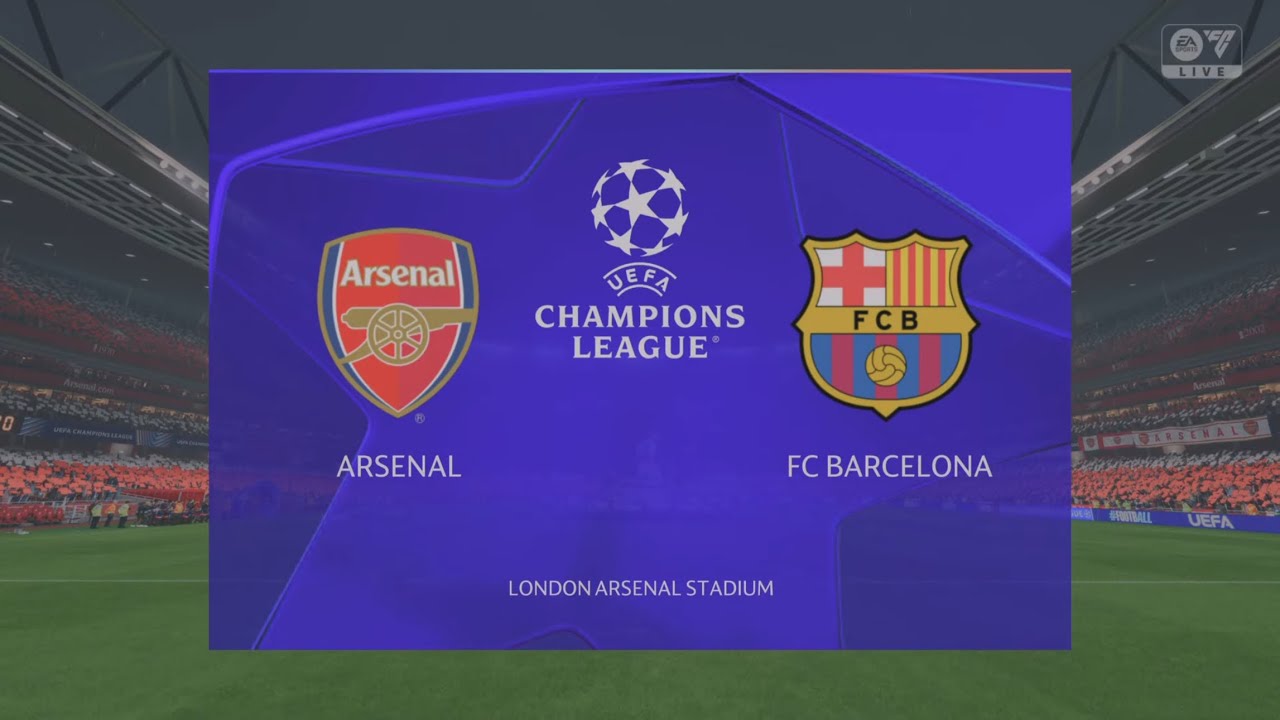 Arsenal vs FC Barcelona Champions League R16 2nd Leg 2026