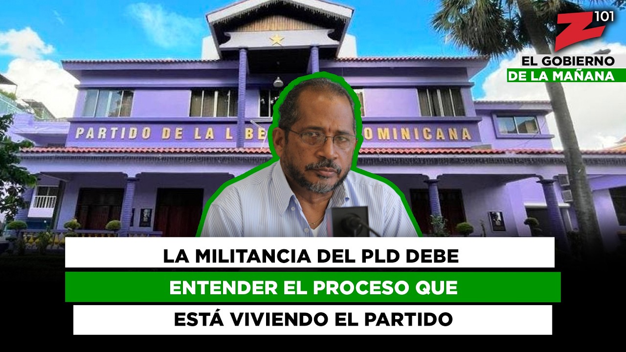 La militancia del PLD debe entender el proceso que está viviendo el partido