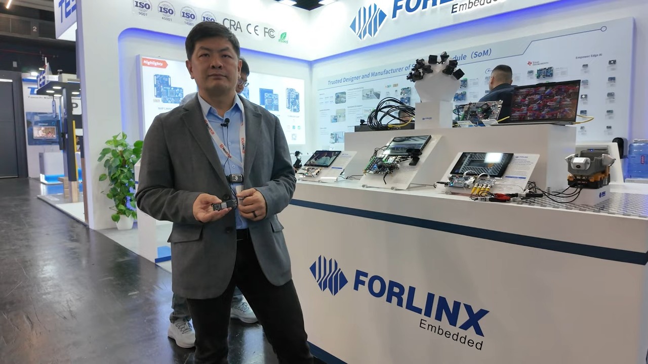Forlinx Edge AI на i.MX 95 и Ara240, многокамерная система машинного зрения RK3588, модульные мод...