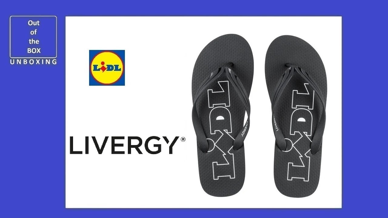 SHORT Presentation LIVERGY&reg; Men's flip-flops from the LIDL collection, 1 pair
