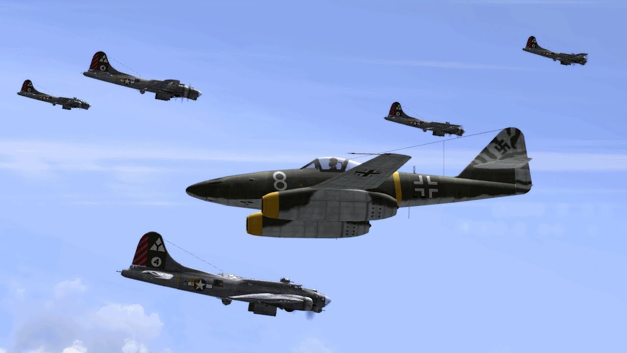Full IL-2 1946 mission: Me-262 Kommando Nowotny