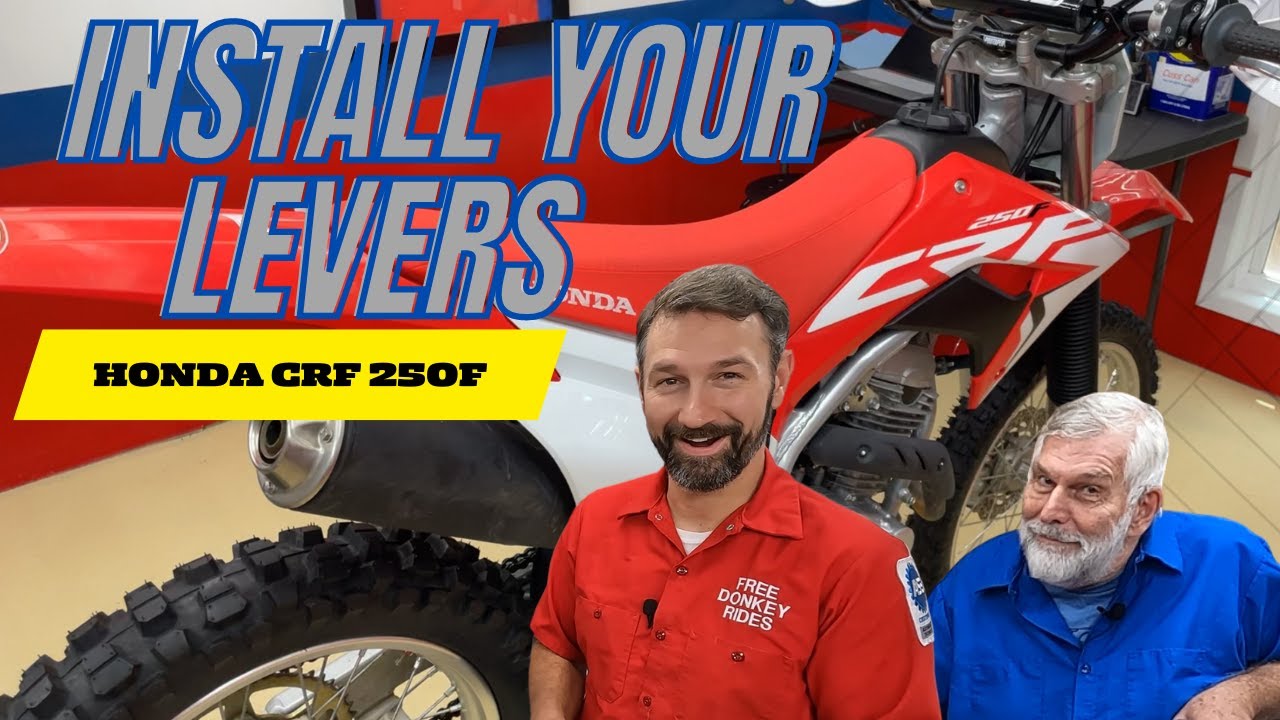 Replacing Dirt Bike Clutch & Brake Levers on a Honda CRF 250F