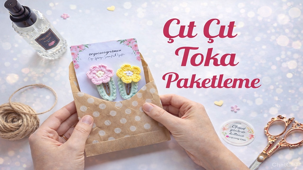 Siparişiniz Böyle Hazırlanıyor 🌸 | Çıt Çıt Toka Paketleme