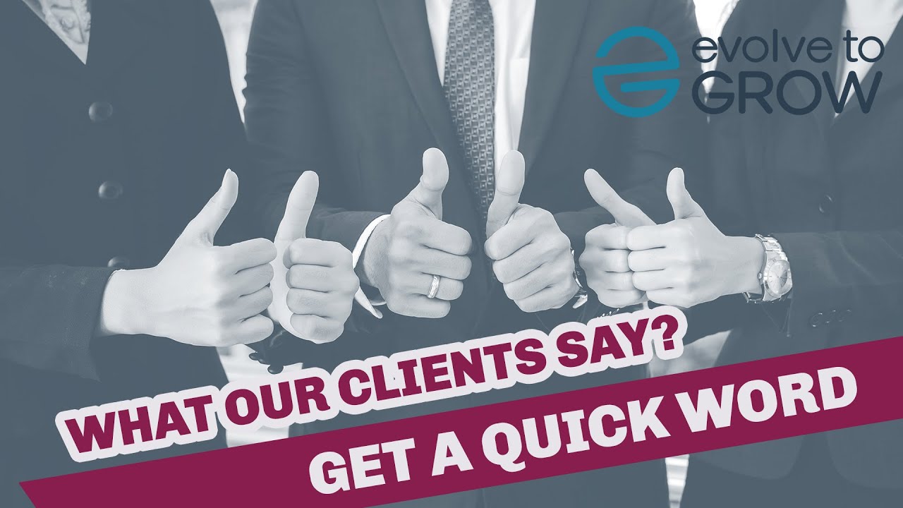 Evolve to Grow Client Rhys Badkin's Testimonial